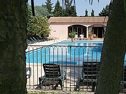 Swimming-pool in the hotel Mazets des Roches